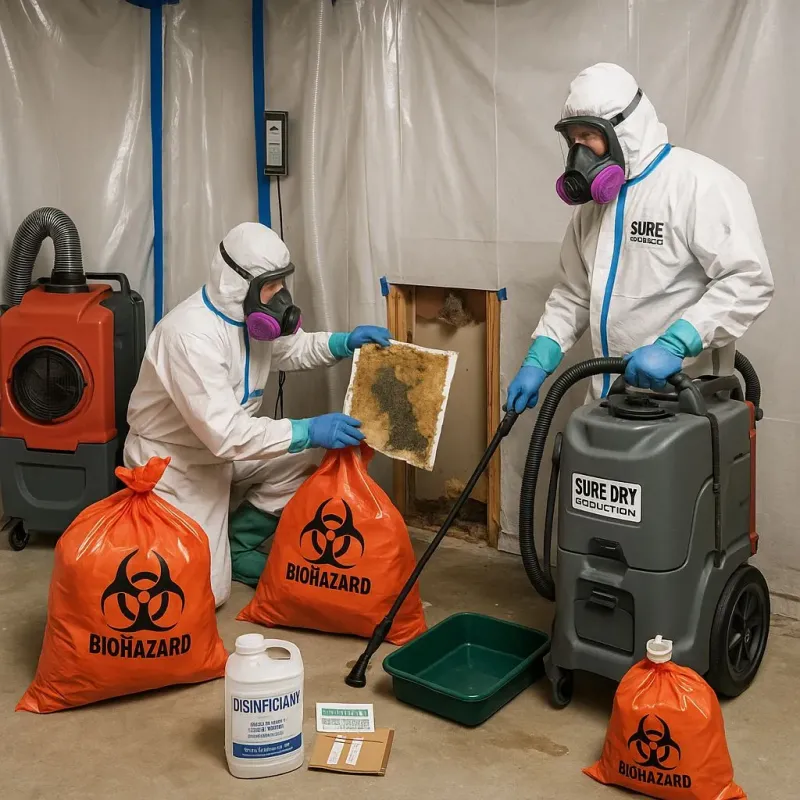 Contaminated Water Handling Protocols process in Stratford, CT